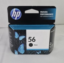 HP 56 Black Ink Cartridge C6656AN Genuine Expired 2011