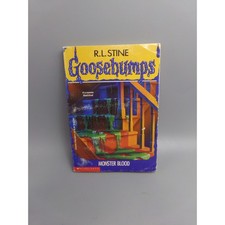 Goosebumps Monster Blood R.L. Stine Scholastic Apple Paperback Book