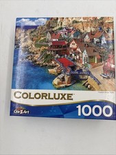 RoseArt Popeye Village, Malta 1000 Piece Jigsaw Puzzle