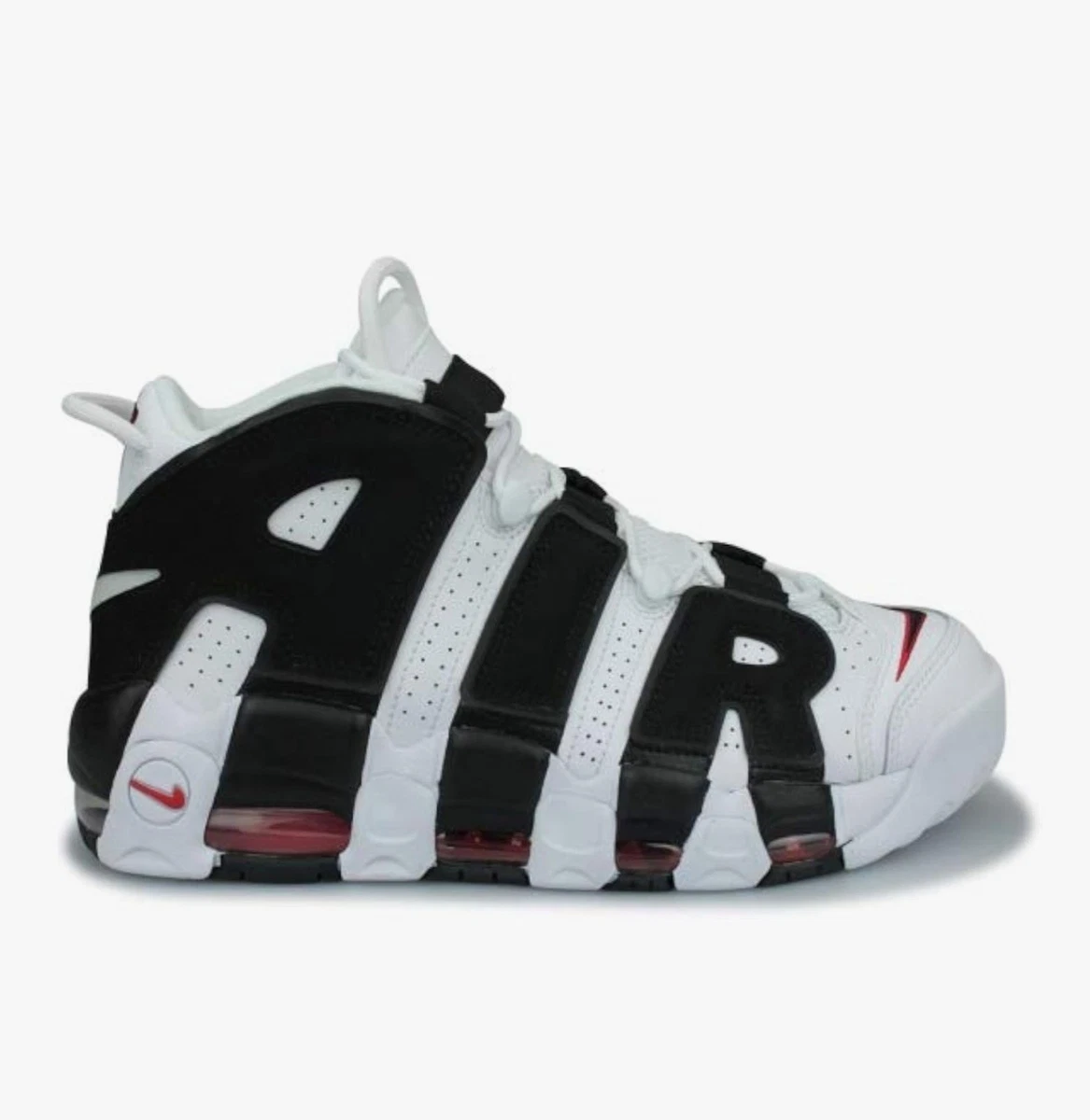 Preços baixos em Nike Air More Uptempo White Red | eBay