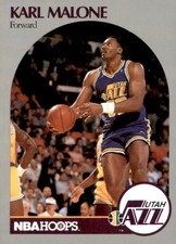 1990-91 Hoops #292 Karl Malone