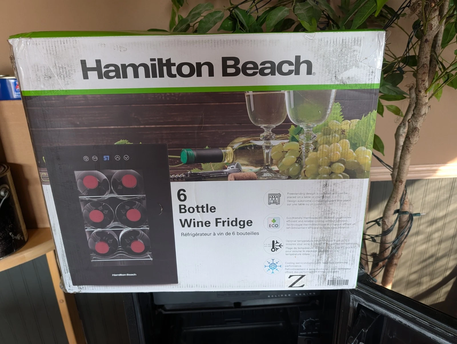 Hamilton Beach 6 Bottle Wine Fridge
Opens in a new window or tab