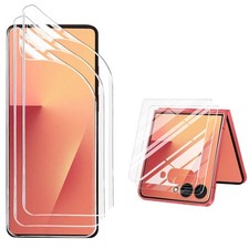 Deekeewe 3 Pack for Samsung Galaxy Z Flip 7 Z 7, Clear