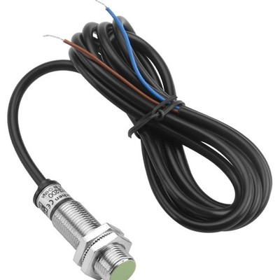 Induktiver Näherungssensorschalter PR12-2DO zylindrisch DC 12-24 V 2-Meter