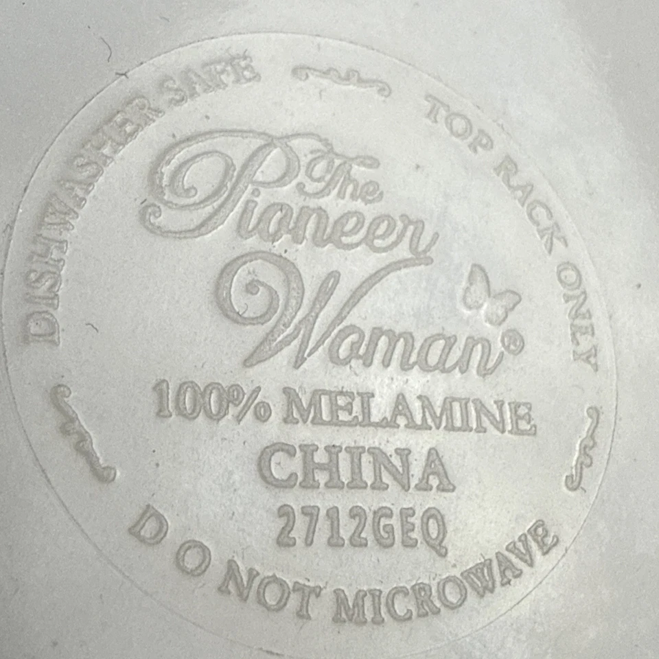 Cuenco para servir melamina MCM The Pioneer Woman 8,25 pulgadas de colección Foto 4 de 4