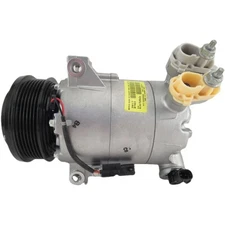 GPD A/C Compressor with 6 groove pulley Direct Fit