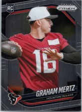 2025 Panini Prizm Graham Mertz Rookie Card RC #392 Texans. rookie card picture
