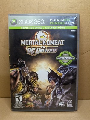 Mortal Kombat VS. DC Universe Platinum Hits (Xbox 360) Tested/Works CIB