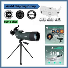 Lightweight SV28 Spotting Scope 25-75x70 with Tripod for Outdoor Adventures
