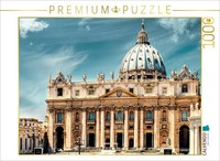 Calvendo Puzzle St. Peter's Basilica | 1000 Pieces, Finished Size 25.2 × 18.9 In