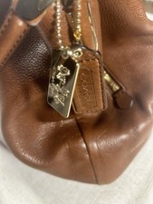 Borsa a tracolla Coach Phoebe Madison Boho in pelle marrone