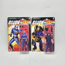 GI Joe Classified Retro Card Cobra Commander & Tele Viper 6  Figures NIB