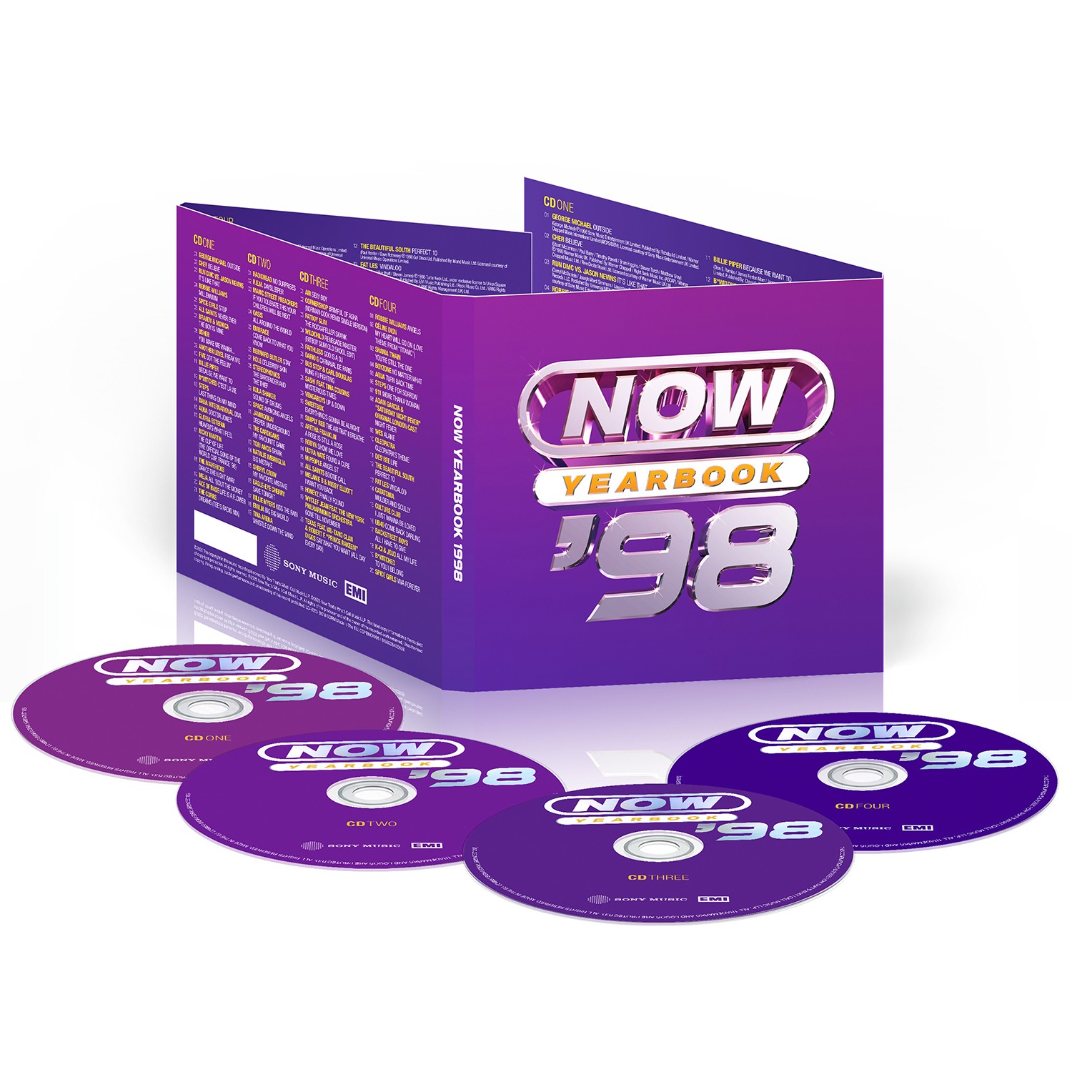 Various Artists NOW Yearbook 1998 (CD) Box Set
