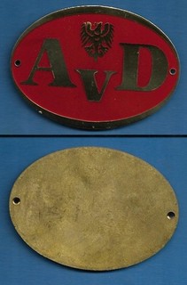 Oldtimer AvD Plakette : Automobil Club Deutschland (1948 1959)