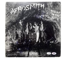 Aerosmith Signed Autographed Night In The Ruts Record Album LP ACOA