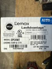 Eemax Spex90t Both Electric Tankless Water Heater, Undersink, 277Vac, Single