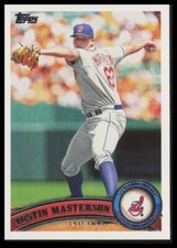 2011 Topps #544 Justin Masterson Cleveland Indians