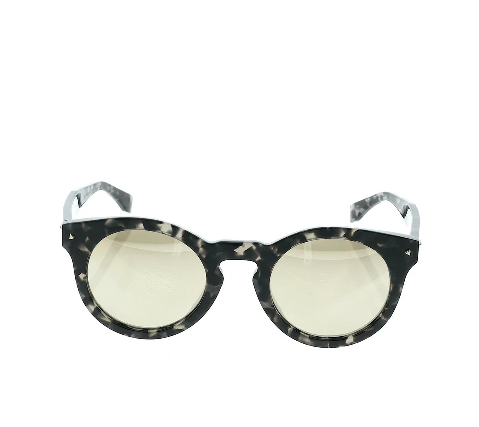 Gafas de sol FENDI para hombre redondas 48 mm negras Habana R2752 Foto 2 de 4