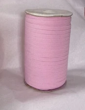 Lot of 5 yards 1/4" Wide CARNATION PINK Dress Top Sewing ELASTIC