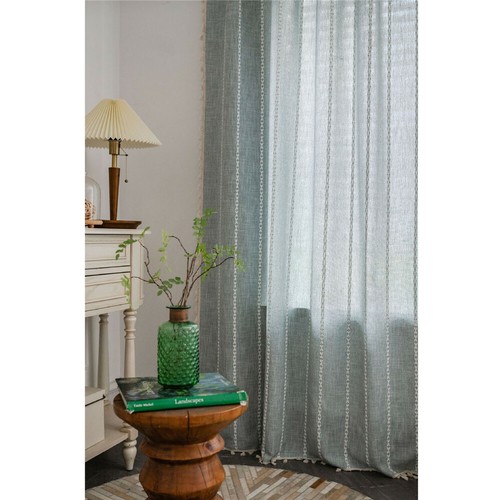 Modern Living Room Bedroom Polyester Curtain Kitchen Window Treatment Drape - Picture 30 of 46