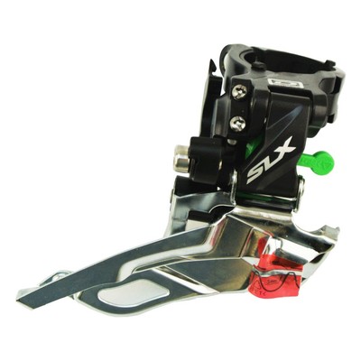 Shimano Slx Fd M671 3X10 Front Derailleur Bottom Swing 10 Speed Dual Pull Bike