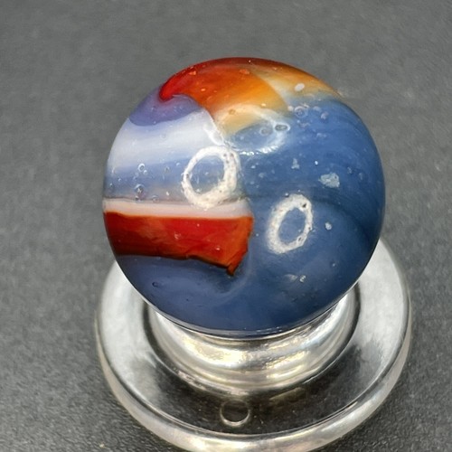 Peltier Marble Seedy Multi Color Peltier Marble Vintage Marbles 0.591” - Picture 8 of 12
