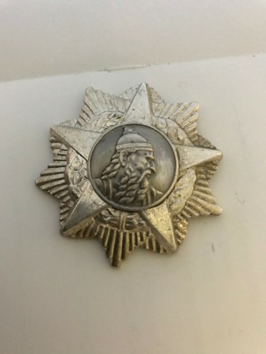 ALBANIA MEDAL-ORDER OF SCANDERBEG-1945- third class ALBANIAN MILITARY MEDAL - Picture 4 of 6