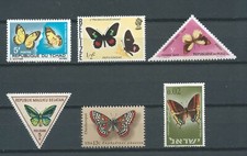 Petit Lot  Papillons neuf** (mnh)