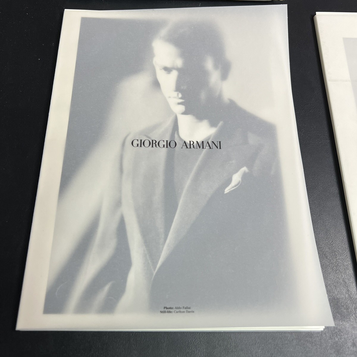 GIORGIO ARMANI Spring/Summer 1998 Photo Sets By PAOLO GIORGIO ARMANI Spring/Summer 1998 Photo Sets By PAOLO