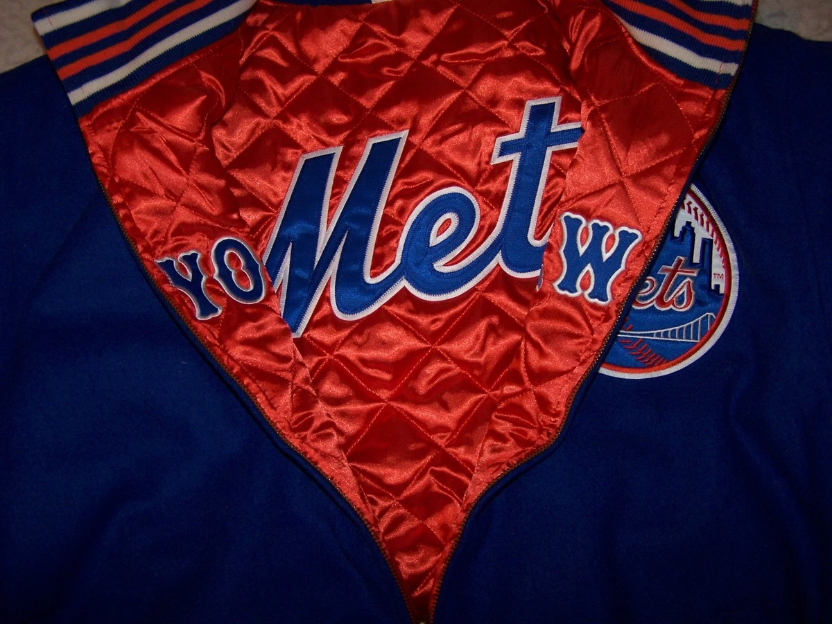 Mitchell & Ness Mets reversible wool jacket size48 xl new retail 450$