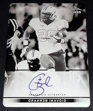 TRUE #1/1 Rc Giovani Bernard Auto 2013 Print Plate Black Rookie Signed Autograph