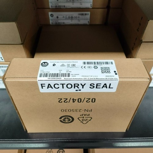 New Factory Sealed AB 1756-CN2 SER C ControlLogix Communications Module 1756CN2 - Picture 3 of 5