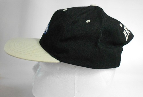 Denver Broncos Embroidered Horse Head Black Tan Snapback Ball Cap - Picture 4 of 7