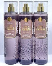3-Pack Bath  Body Works COZY VANILLA BOURBON Fine Fragrance Mist Body Spray NEW