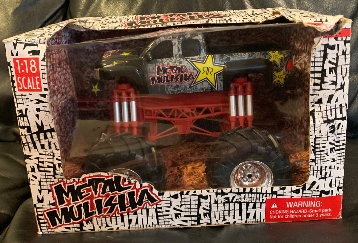 週刊MONSTER TRUCK 4WD 1/18 Mini LMT 4X4 Brushed Monster Truck RTR, Grave Digger