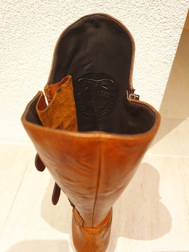 Reitstiefel, Paul Green, cognacfarben, Gr 39 - Bild 3 von 4