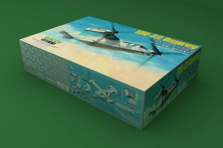 航空機・ヘリコプター HOBBY BOSS MV-22 Osprey 1:48 Build review of the HobbyBoss MV-22 Osprey scale model