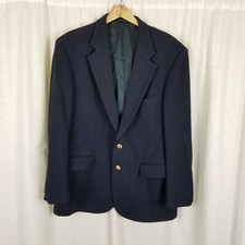 Polo University Club Ralph Lauren Virgin Wool Sportcoat Jacket Blazer Mens 44 46
