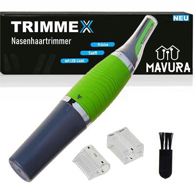 TRIMMEX Haartrimmer Nasenhaar Trimmer Augenbrauen Ohren Herren Rasierer