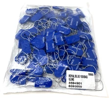 Uline Security Padlock Security Seals Blue NEW Numbered Meters Drums Cabinets