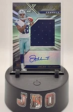 2022 Panini XR Jalen Tolbert /99 Rookie Patch Auto (RPA) Rookie Xcellence RC