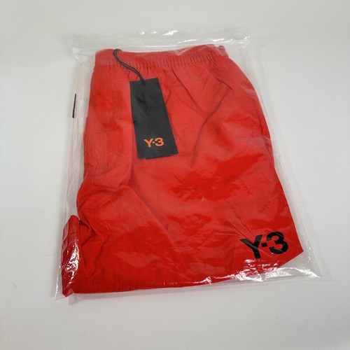 Y-3 Yohji Yamamoto Adidas Logo Swim Shorts Trunks RED Men's Size S FN5711 - 第 14/14 張圖片