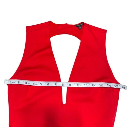 Guess Cocktail Dress Red Size Large - Picture 6 of 9