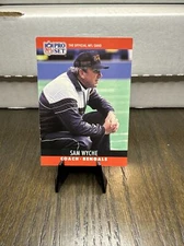 1990 Pro Set #68 Sam Wyche Cincinnati Bengals Football Card