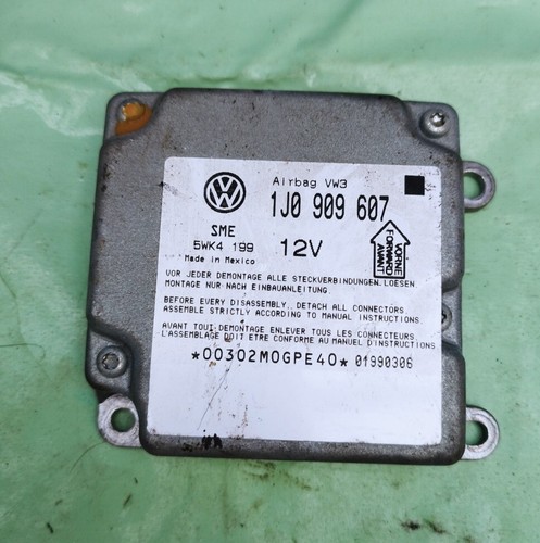 VW PASSAT 3B 3BG / GOLF 4 Airbagsteuergerät Airbag Steuergerät 1J0909607