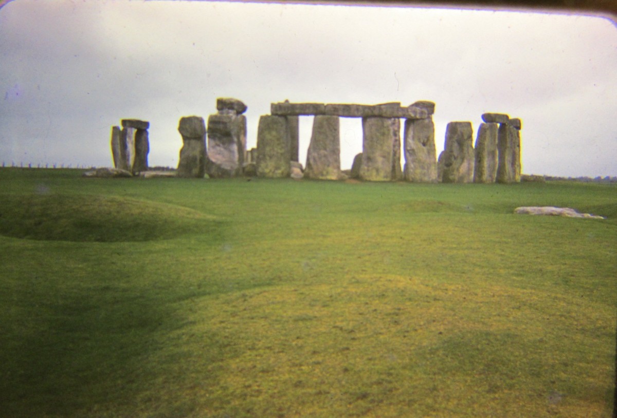 Vtg 35mm Color Photo SLIDE 1961 Stonehenge Wiltshire England 2 | eBay