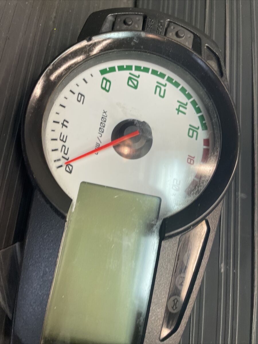 2009 Kawasaki Ninja ZX6R instrument gauge cluster tachometer 2009 Kawasaki Ninja ZX6R instrument gauge cluster tachometer