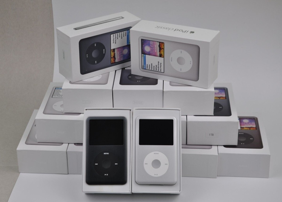 New Apple iPod Classic 6th 7th Generation 80GB 120GB 160GB