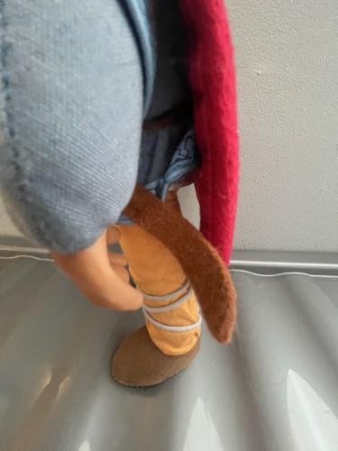 ESTREMAMENTE RARO Petter W Eckhoff - Oslo Norvegia - Vintage - Vichingo - BAMBOLA DI PELUCHE - Foto 4 di 8