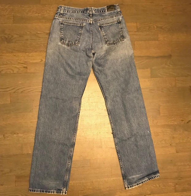 light wash baggy jeans mens